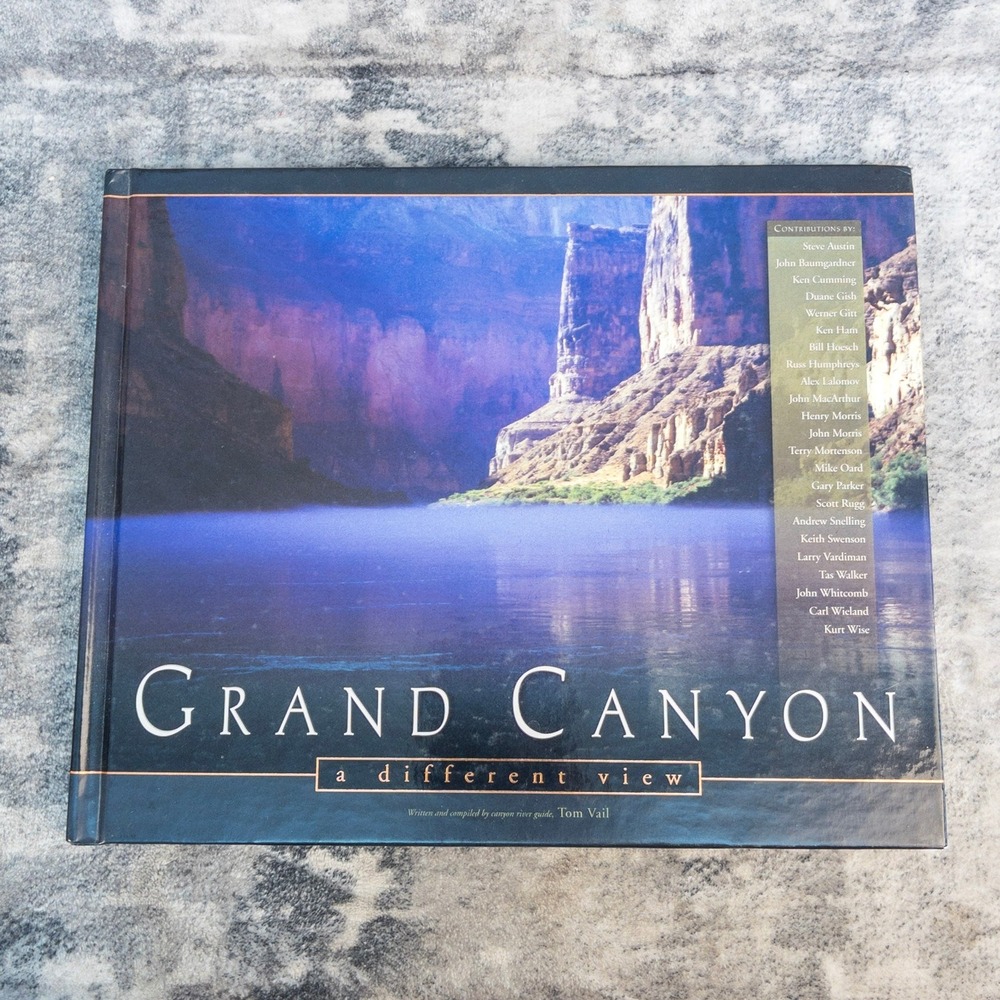 Grand Canyon: A Different View Tom Vail Master Books Hardcover Nature Science